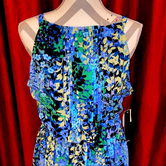 Nicole Miller Studio Womens Pintuck Halter Dress - Picture 5 of 9